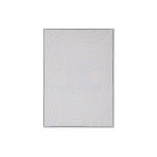 CUADRO LIENZO FOAM 103X4,5X143 MUJER 3D BLANCO CUADRO LIENZO FOAM 103X4,5X143 MUJER 3D BLANCO