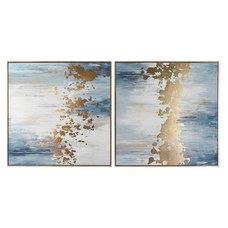 CUADRO LIENZO PS 100X4X100 ABSTRACTO 2 SURT.