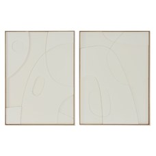 CUADRO PAPEL MACHE PS 75X4X100 ABSTRACTO 2 SURT.