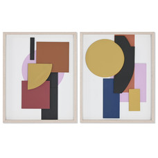 CUADRO MDF PS 42X3X52 ABSTRACTO 3D 2 SURT. CUADRO MDF PS 42X3X52 ABSTRACTO 3D 2 SURT.