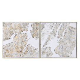 CUADRO LIENZO PS 102X4,5X102 CIUDAD PLANO 2 SURT.