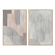 CUADRO ALGODON ABETO 80X3X120 MODERNO 3D 2 SURT.