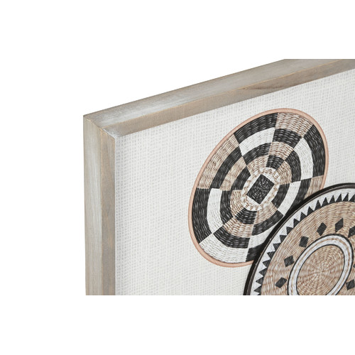 CUADRO MDF 120X3X60 BOHO 3D 2 SURT.