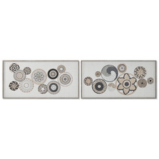 CUADRO MDF 120X3X60 BOHO 3D 2 SURT.