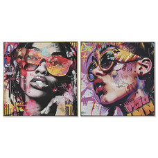 CUADRO LIENZO PS 80X3,5X80 URBAN 2 SURT.