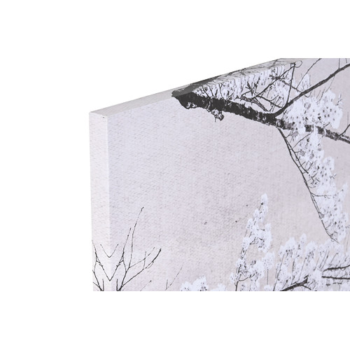 CUADRO LIENZO PINO 150X3X100 PARIS PURPURINA GRIS