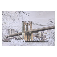 CUADRO LIENZO PURPURINA 150X3X100 LONDRES