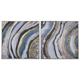 CUADRO LIENZO PS 82X4,5X82 MODERNO 3D 2 SURT.