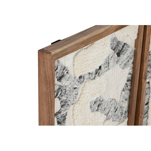 CUADRO ALGODON ACACIA 43X3X63 ABSTRACTO 2 SURT.