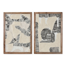 CUADRO ALGODON ACACIA 43X3X63 ABSTRACTO 2 SURT.