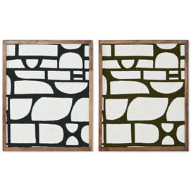 CUADRO ALGODON ACACIA 60X3X75 MODERNO 2 SURT.