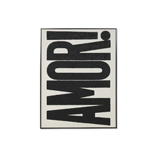 CUADRO LIENZO PS 103X4,5X143 AMOR PINTADO MANO