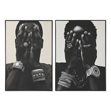 CUADRO LIENZO PS 103X4,5X143 AFRICANO 2 SURT.