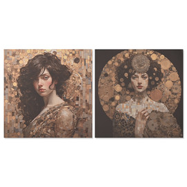 CUADRO LIENZO 120X3X120 FOTOIMPRESO 2 SURT.