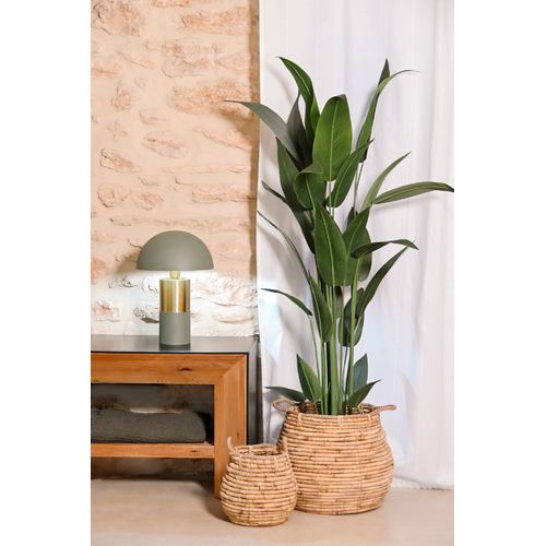 CESTA SET 2 FIBRA METAL 50X50X48 NATURAL