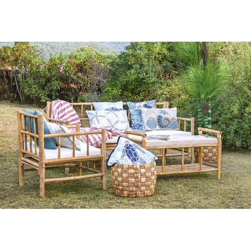 CESTA SET 2 FIBRA SEAGRASS 43X43X39 NATURAL