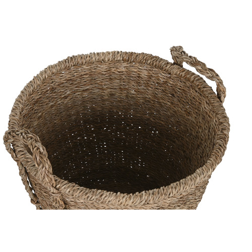 CESTA SET 3 SEAGRASS 43X43X48 NATURAL