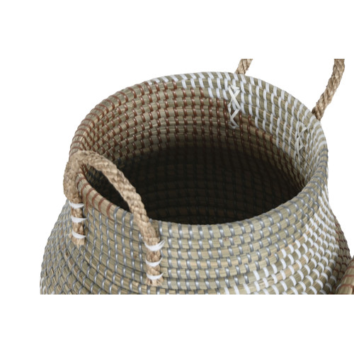 CESTA SET 2 SEAGRASS 46X46X55 11 NATURAL