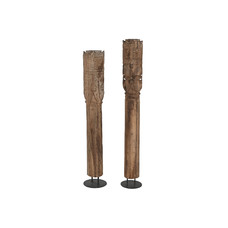 COLUMNA TECA MACIZA 28X28X178 PIEZA UNICA SURTIDA