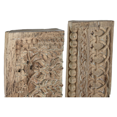 ESCULTURA MADERA TALLADA 25X15X147 PIEZA UNICA