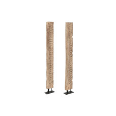 ESCULTURA MADERA TALLADA 25X15X147 PIEZA UNICA