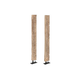 ESCULTURA MADERA TALLADA 25X15X147 PIEZA UNICA