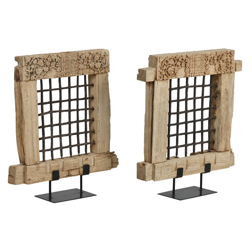 DECORACION TECA 65X18X75 VERTICAL PIEZA UNICA