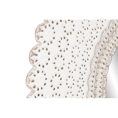 ESPEJO MDF CRISTAL 120X2,5X120 DECAPE BLANCO