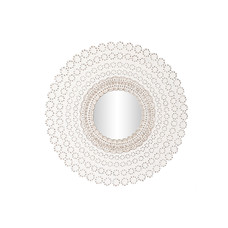 ESPEJO MDF CRISTAL 120X2,5X120 DECAPE BLANCO