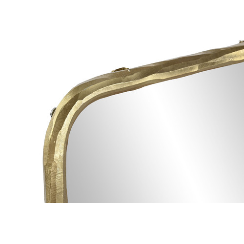 ESPEJO ALUMINIO CRISTAL 63,5X3X92,5 DORADO