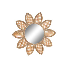 ESPEJO BAMBU ESPEJO 60X2X60 SOL NATURAL MARRON