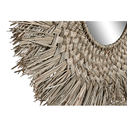 ESPEJO SEAGRASS 60X3X60 NATURAL