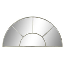 ESPEJO METAL 122X2,5X62 VENTANA ENVEJECIDO GRIS