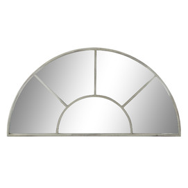 ESPEJO METAL 122X2,5X62 VENTANA ENVEJECIDO GRIS