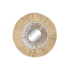 ESPEJO YUTE 79X4X79 NATURAL