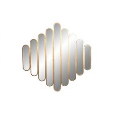 ESPEJO METAL CRISTAL 89,5X3,5X90 MULTIESPEJO