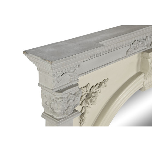 ESPEJO MANGO 115X10X142 BLANCO