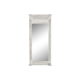 ESPEJO MANGO MDF 87,6X9,5X203 BLANCO