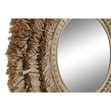 ESPEJO RAFIA 60X5X60 NATURAL