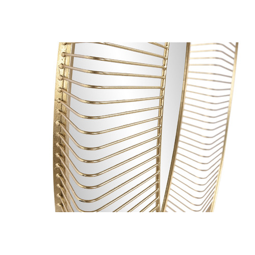 ESPEJO HIERRO ESPEJO 106X13X106 DORADO