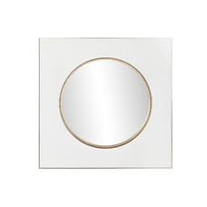 ESPEJO HIERRO ESPEJO 100X4X100 BLANCO