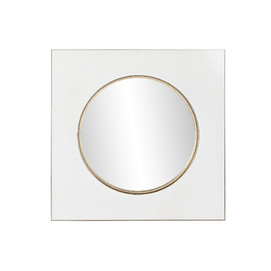 ESPEJO HIERRO ESPEJO 100X4X100 BLANCO