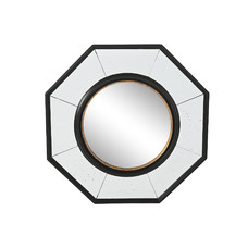 ESPEJO MADERA ESPEJO 65X5X65 OJO DE PEZ DESGASTADO