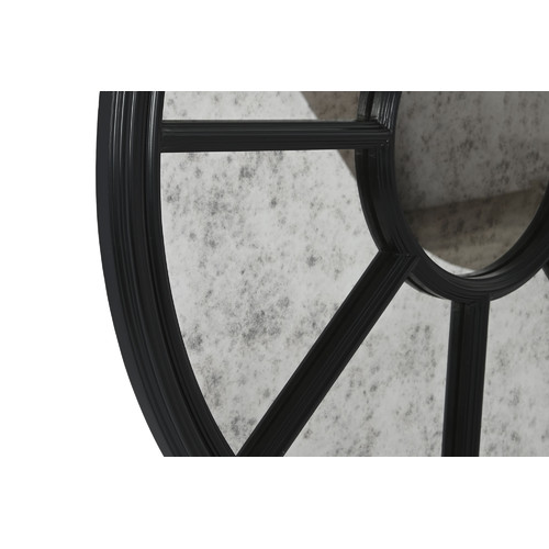 ESPEJO MADERA ESPEJO 100X5X100 DESGASTADO NEGRO