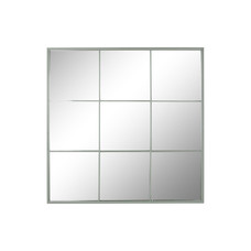 ESPEJO HIERRO CRISTAL 90X2X90 VENTANA VERDE MENTA ESPEJO HIERRO CRISTAL 90X2X90 VENTANA VERDE MENTA
