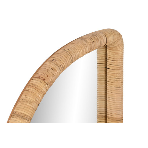 ESPEJO RATAN CRISTAL 50X4X120 CARA NATURAL