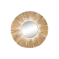 ESPEJO FIBRA CRISTAL 76X2X76 NATURAL