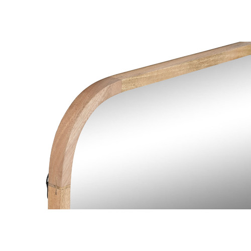 ESPEJO MANGO 80X3X65 MARRON