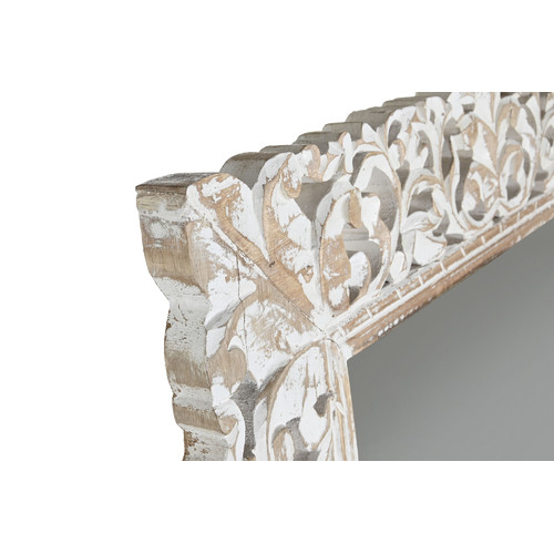 ESPEJO MANGO CRISTAL 66X3X164 DECAPE BLANCO ROZADO