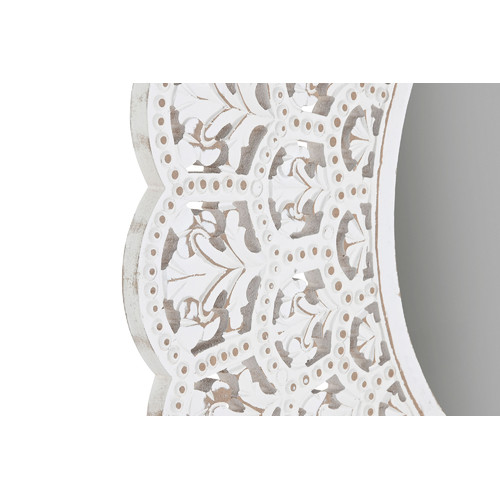 ESPEJO MANGO MDF 89X2X89 DECAPE BLANCO